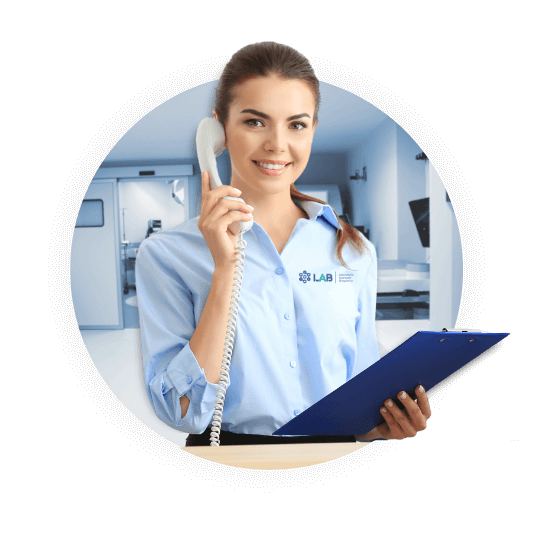 Atención al cliente personalizada en Laboratorio Avanzado Bioquímico